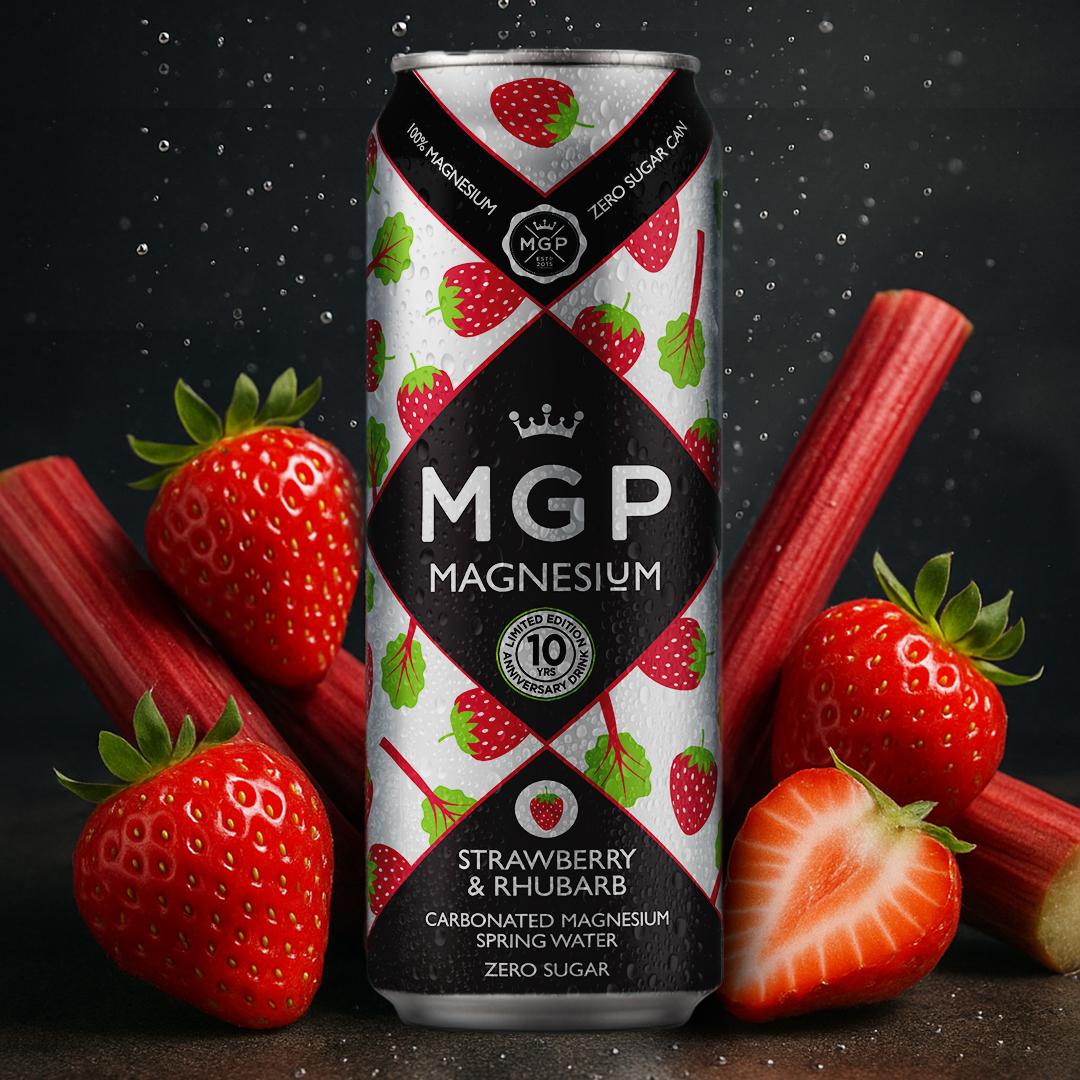 NEW STRAWBERRY & RHUBARB MAGNESIUM WATER!
