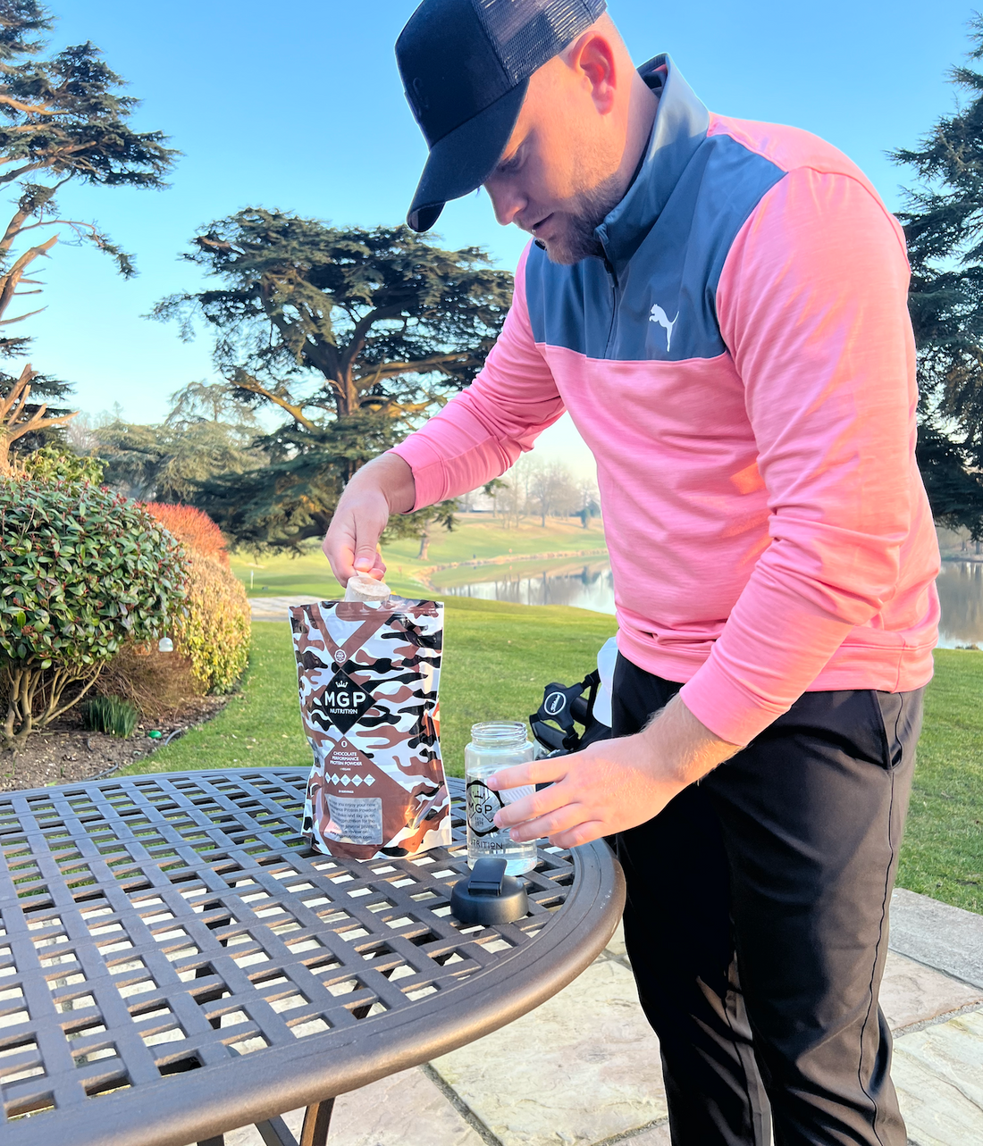 PRO GOLFERS + THE NEW MGP PROTEIN POWDER