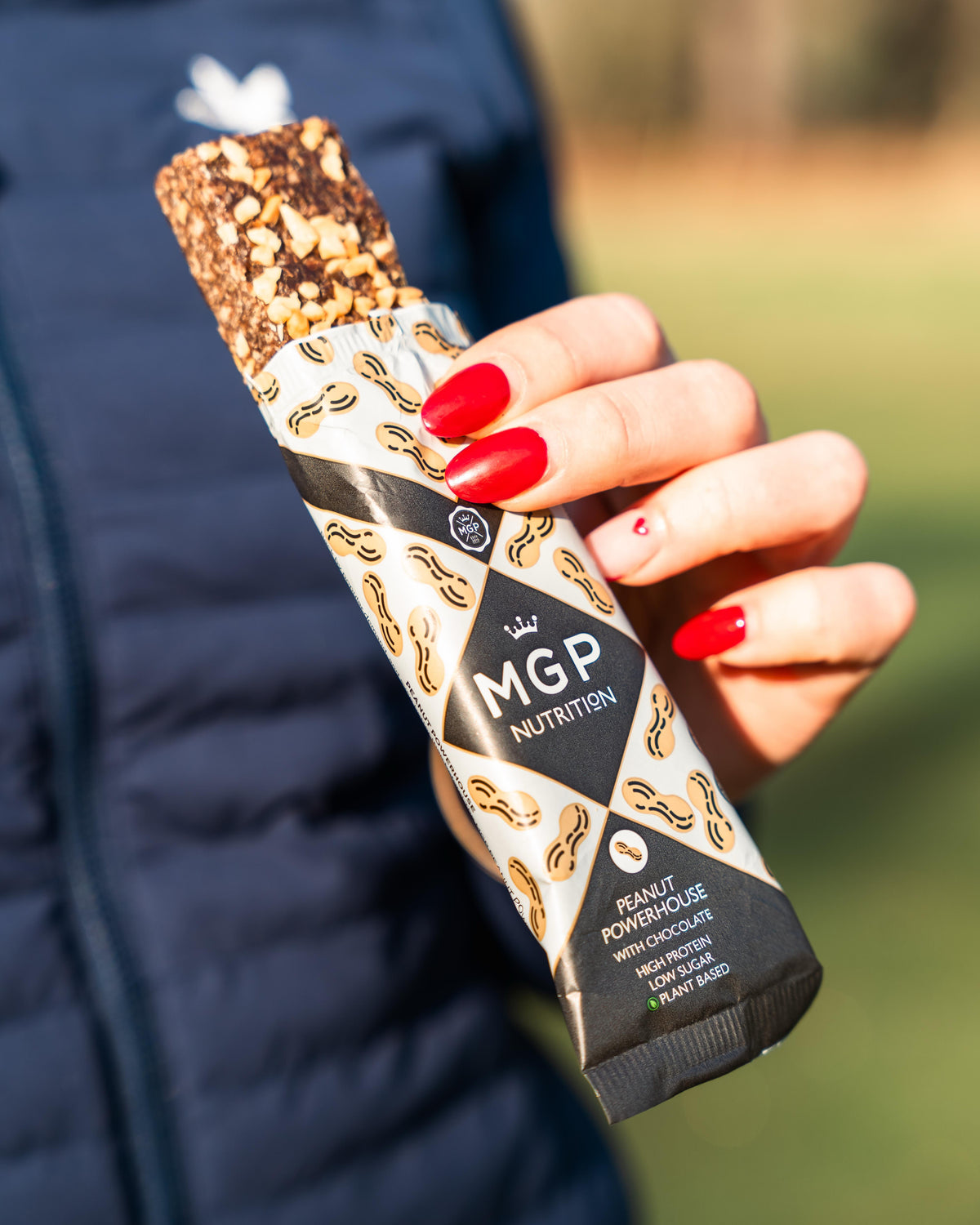 Peanut and Chocolate Protein Bar