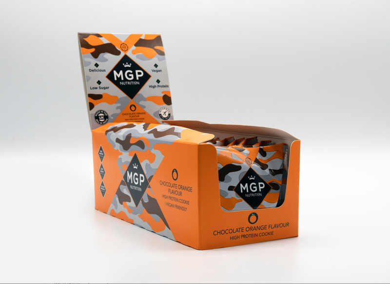 CHOCOLATE ORANGE PROTEIN COOKIE (12 PACK)